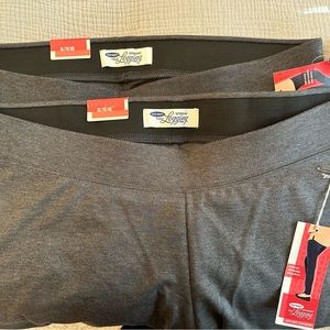 NWT | ***Set of 2*** Old Navy SuperSkinny Leggings | Dark Heather Grey | Size XL